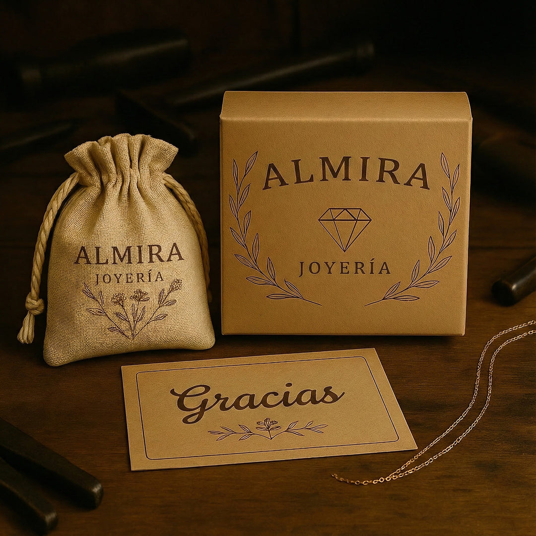 Hängende Kristallohrringe in Gold und Silber