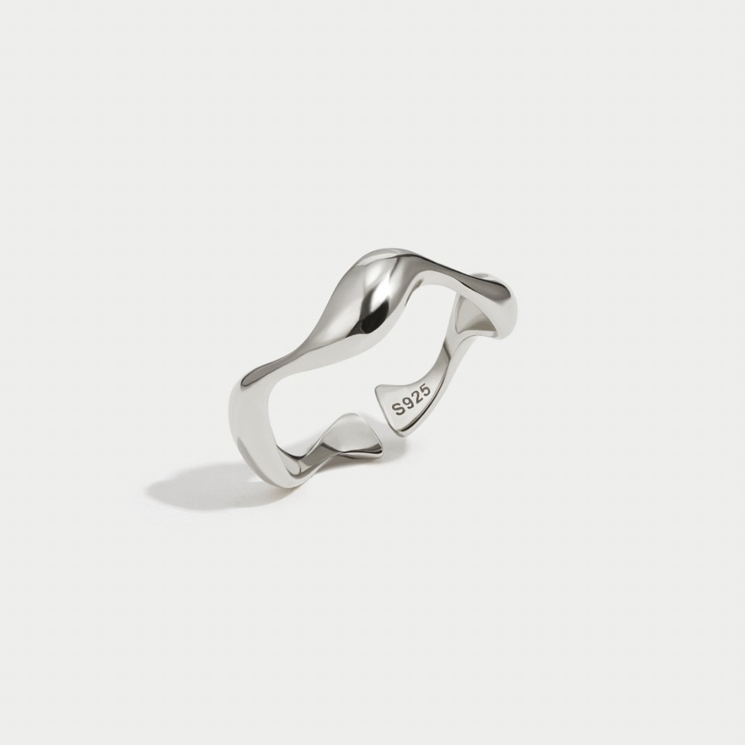Wellen – Minimalistischer Ring