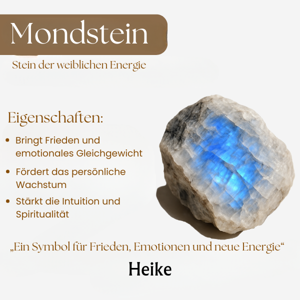 Heike | Mondstein-Eulen-Halskette