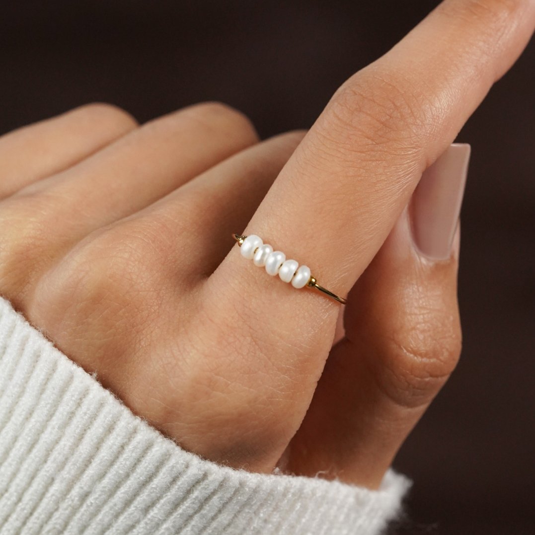 Grace – Süßwasserperlenring