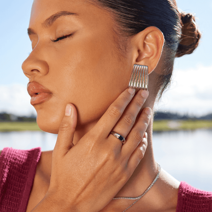 Ember Silber- & Smaragdring