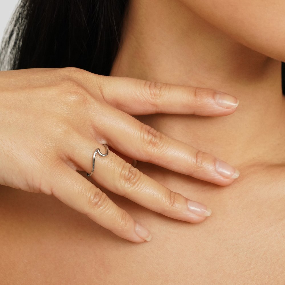 Imari Silberner Wellenring